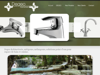 degeo-robinetterie.fr website preview