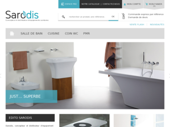 sarodis.fr website preview