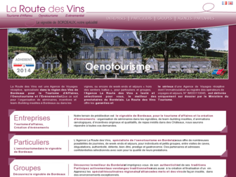 routedesvins.fr website preview
