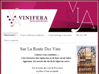 surlaroutedesvins.net website preview