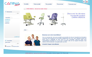 carina.fr website preview