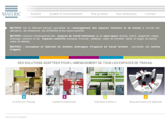 materic.fr website preview