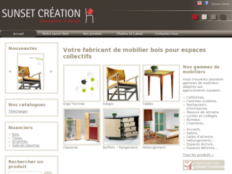 sunset-creation.com website preview