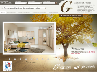 girardeau.fr website preview