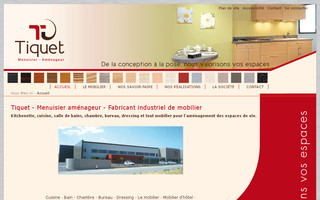 tiquet.fr website preview
