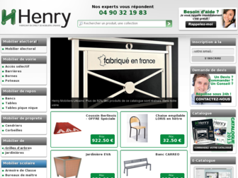 mobilier-henry.com website preview