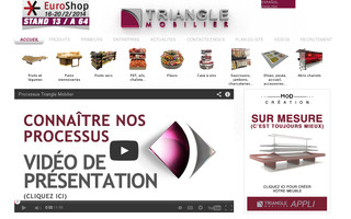 triangle-mobilier.fr website preview