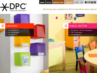 dpc.fr website preview