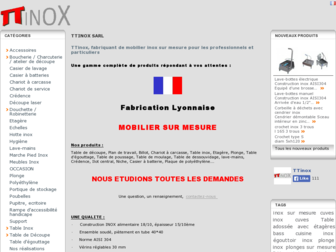 ttinox.fr website preview