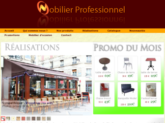 mobilierprofessionnel.com website preview