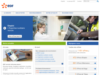 edfrecrute.com website preview