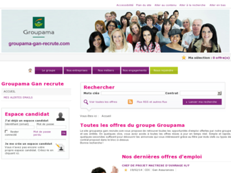 offres.groupama-gan-recrute.com website preview