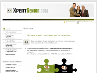 xpertsenior.com website preview