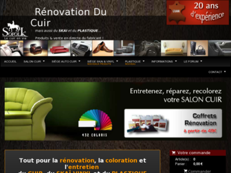renovation-du-cuir.fr website preview