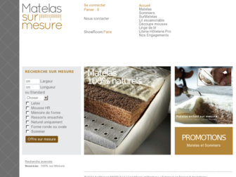 matelassurmesure.com website preview