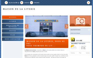maison-literie-auch.fr website preview