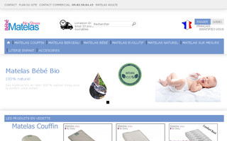 couffinmatelasbebe.fr website preview