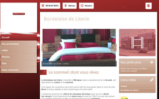 bordelaisedeliterie.fr website preview