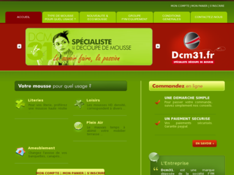 dcm31.fr website preview