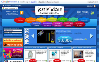 festiv-idees.fr website preview