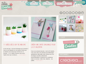 idee-creative.fr website preview
