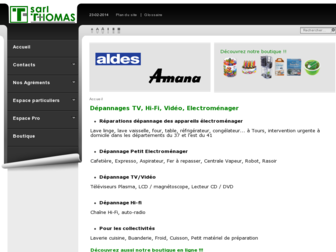 thomas-dep.com website preview