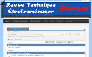 revue-technique-electromenager.fr website preview