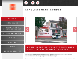 gondet-gpdepannage.com website preview