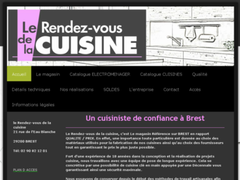 lerendezvousdelacuisine.fr website preview