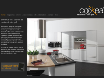 cookea-cuisines.fr website preview