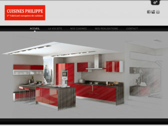 cuisines-philippe-caen.fr website preview