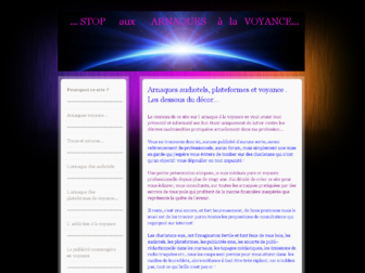 arnaques-voyance-audiotel-plateforme.com website preview