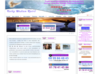 cathymediumspirit.com website preview
