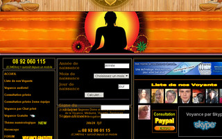 voyance-sagesse-divine.com website preview