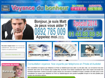 voyance-du-bonheur.fr website preview