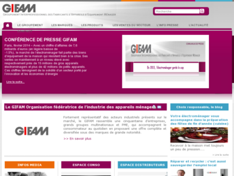 gifam.fr website preview