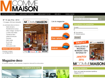 mcommemaison.com website preview