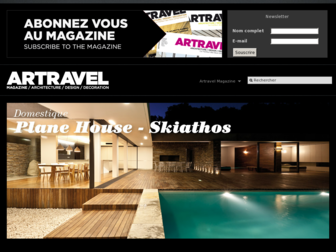 artravel.net website preview