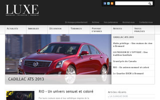 magazineluxe.com website preview