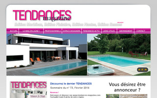 tendances-magazine.com website preview
