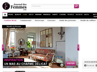 journaldesfemmes.com website preview