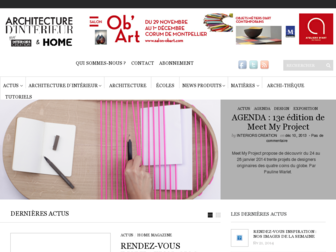 interiorscreation.fr website preview