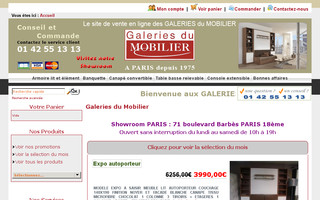 meuble-lit.fr website preview