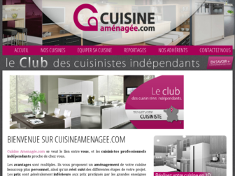 cuisineamenagee.com website preview