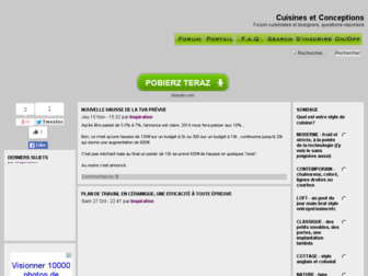 cuisinesetconception.pro-forum.fr website preview