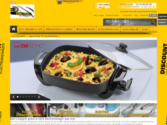 discountelectromenager.com website preview