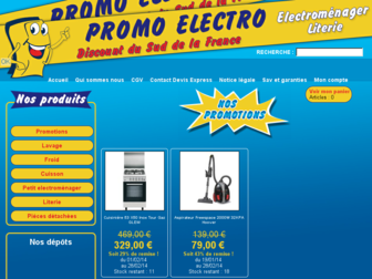 promo-electro.com website preview
