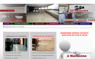 totceramica.fr website preview