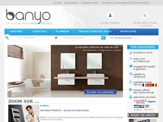 banyo.fr website preview