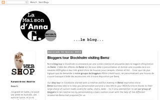 lamaisondannag.blogspot.com website preview